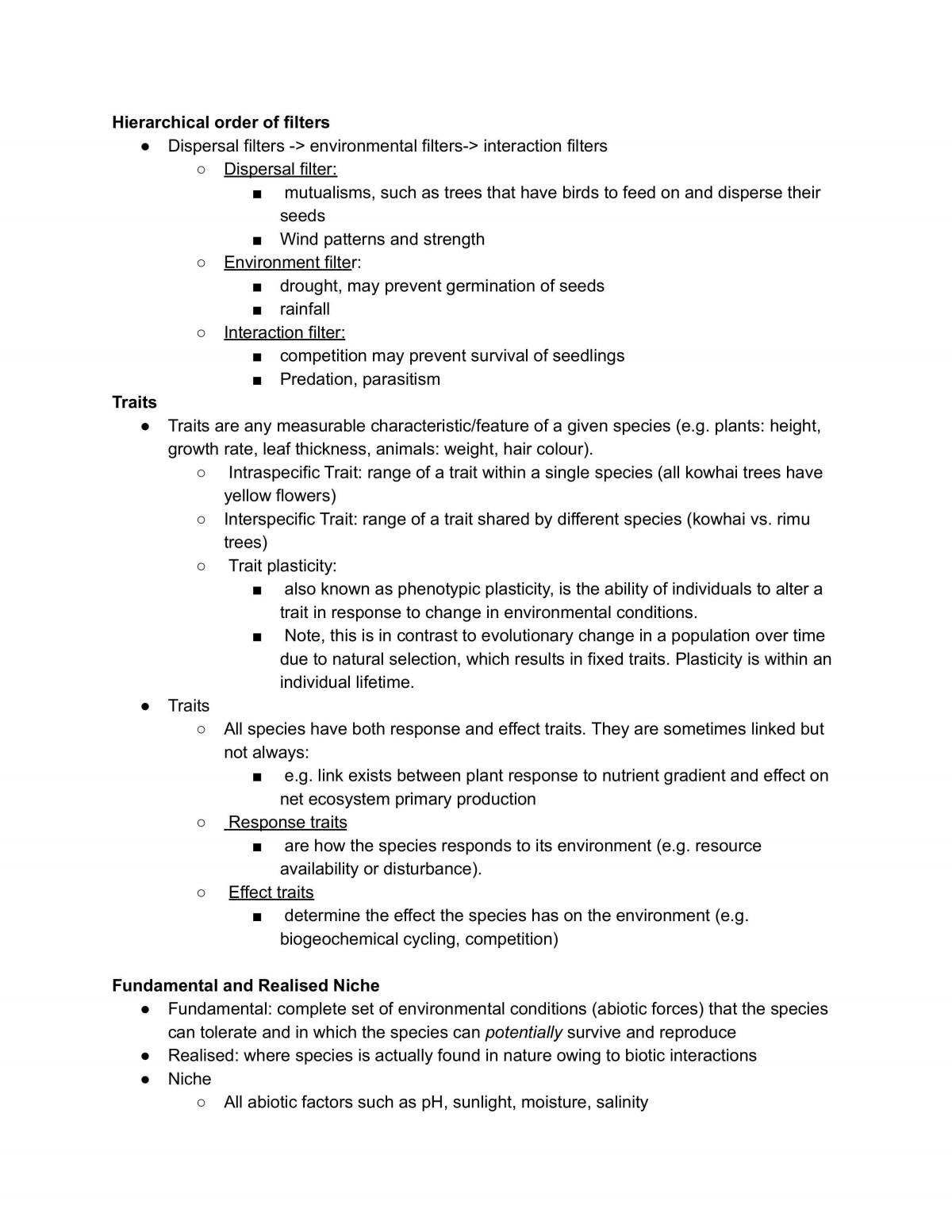 BIOEB303 Full Notes  - Page 46