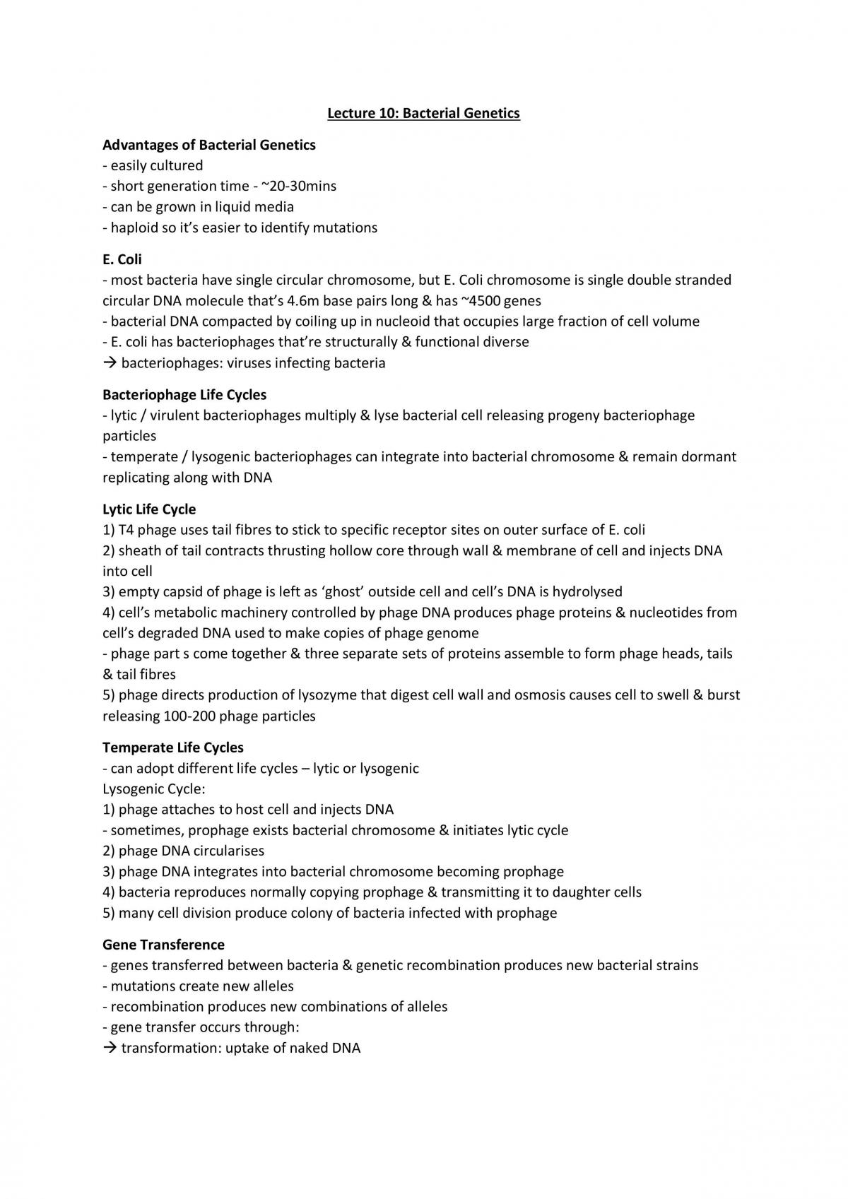 Comprehensive Genetics Notes - Page 31