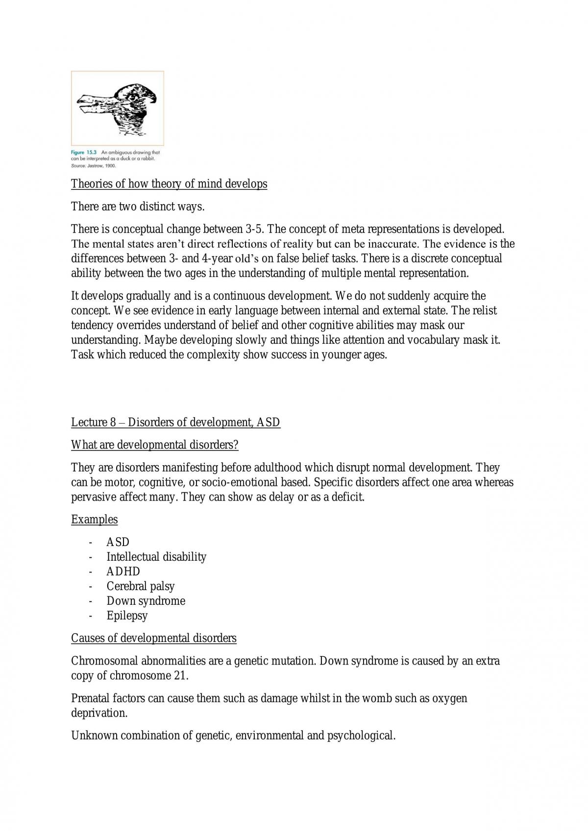 Developmental Psychology full notes - Page 23