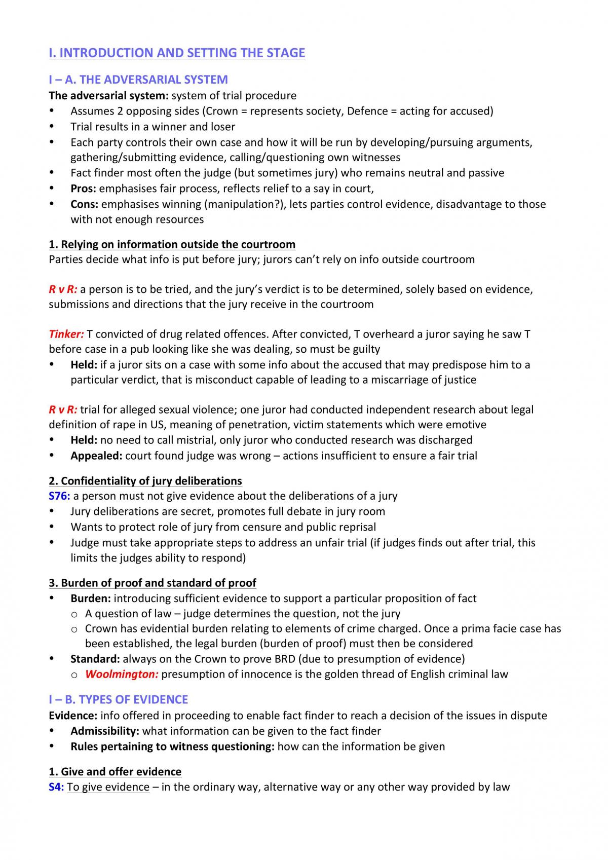 LAWS411 Summary Notes  - Page 3