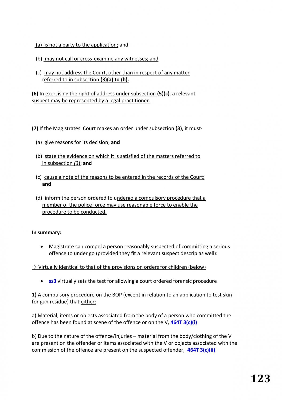 Criminal Procedure Notes - Page 124