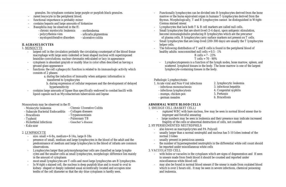 Hematology Notes - Page 21
