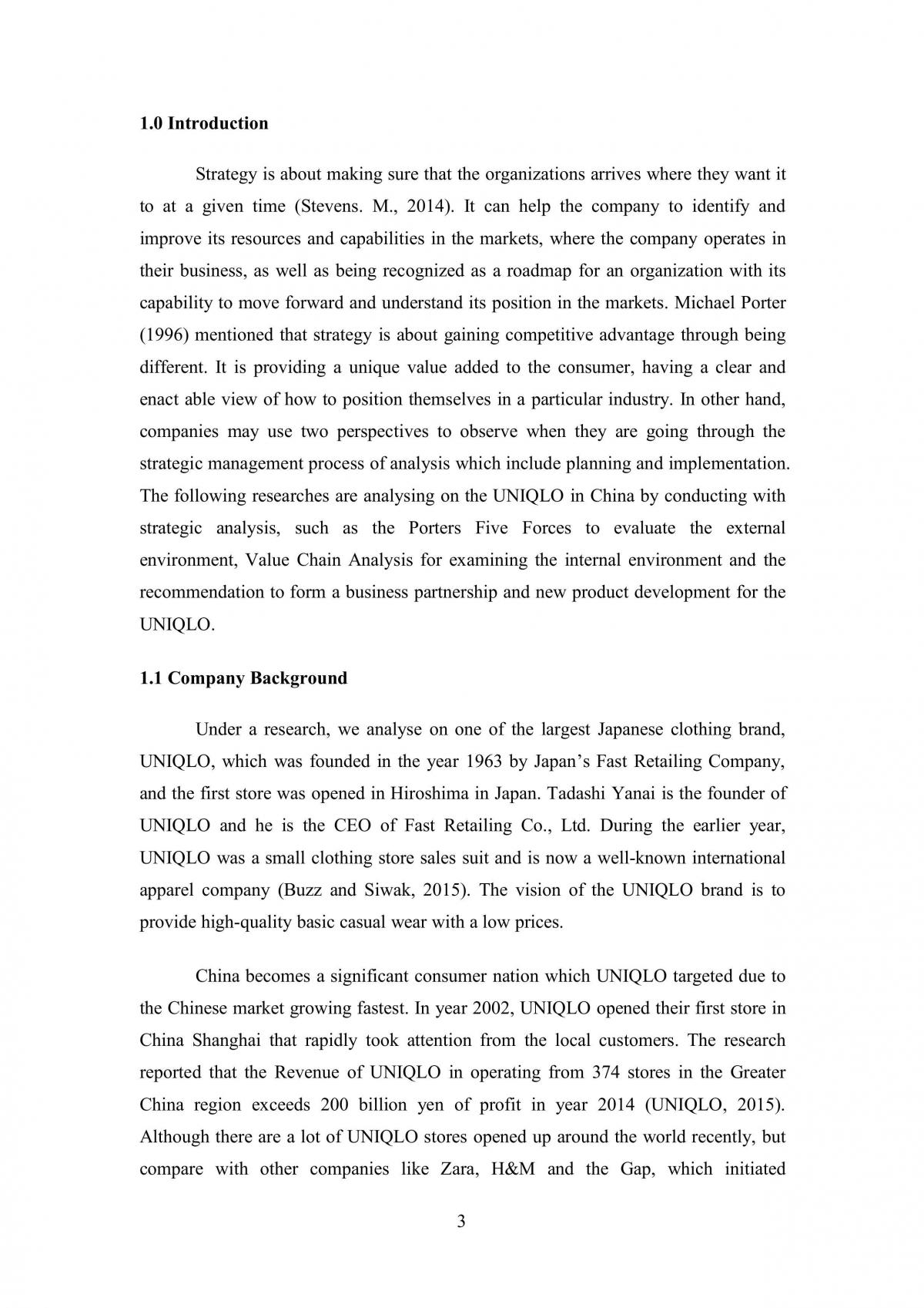 UNIQLO report - Page 3