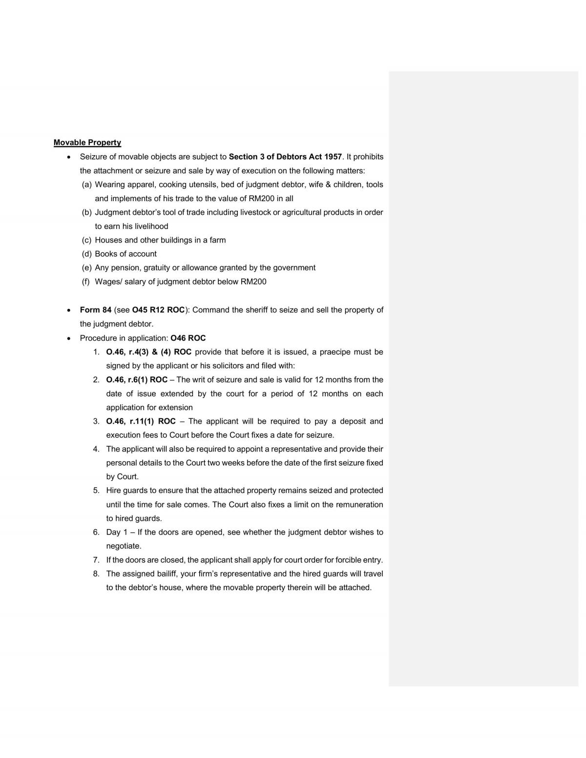 Law of Execution 1 - Page 16