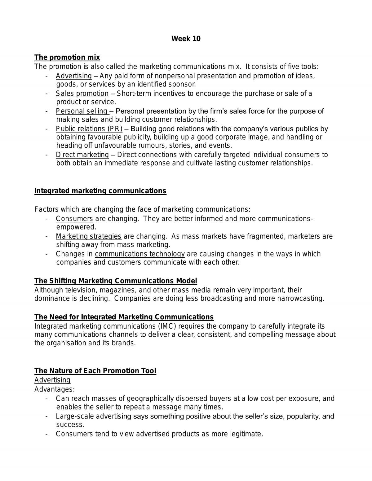 Marketing Notes - Page 33