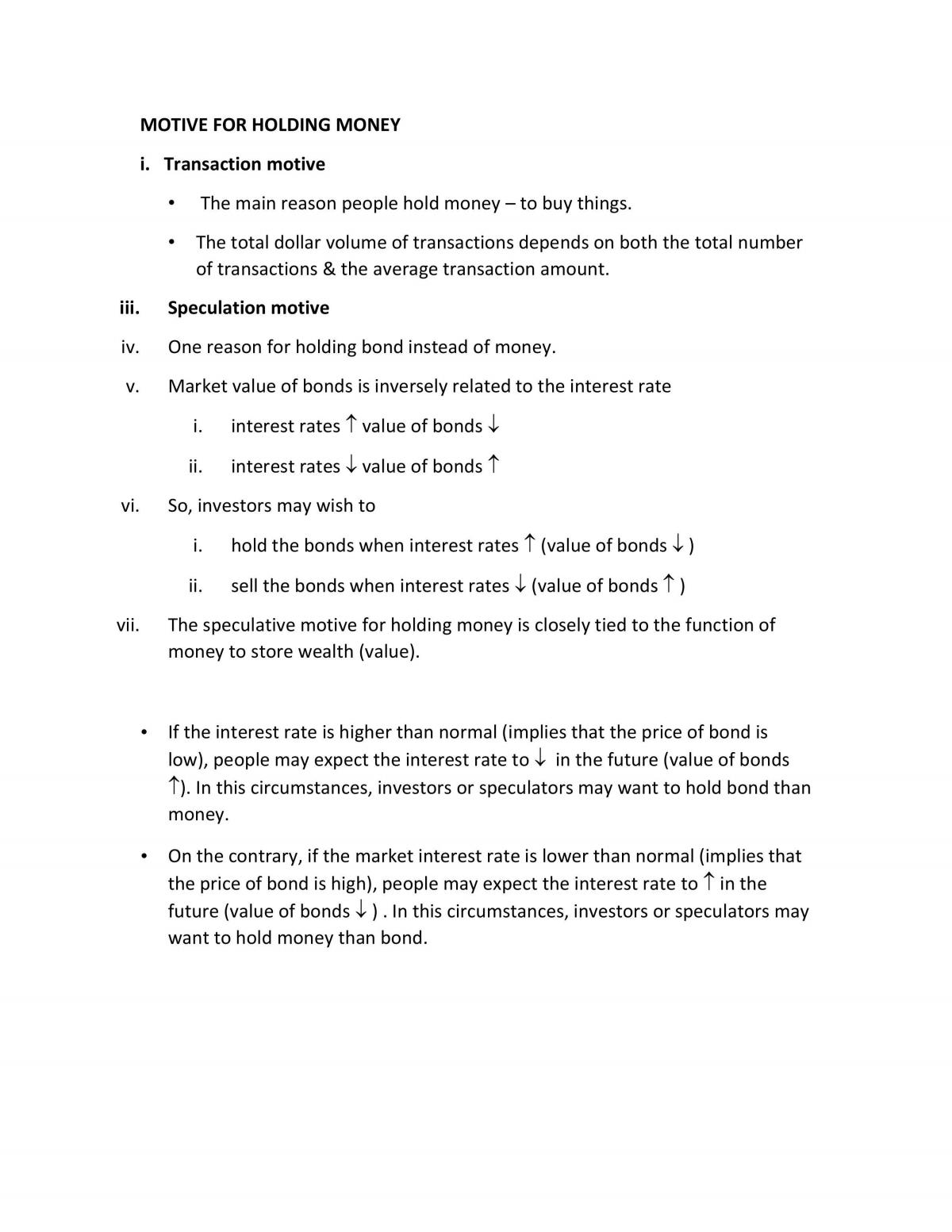 Macroeconomics Notes - Page 30