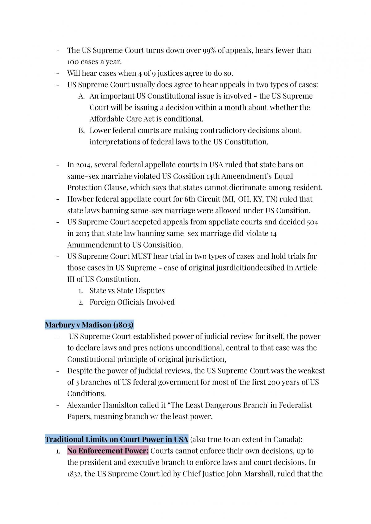 US Politics Notes - Page 68