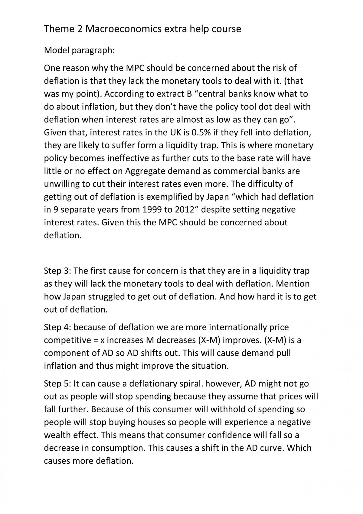 Macroeconomics full theme 2 course notes - Page 27