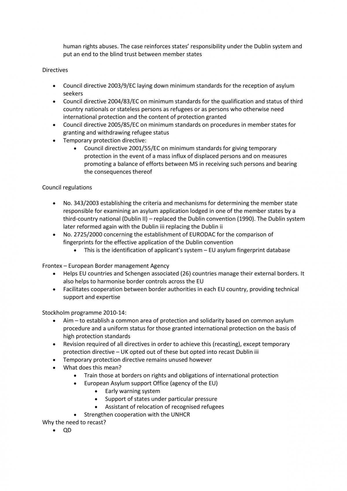 Refugee & Asylum Law Notes  - Page 18