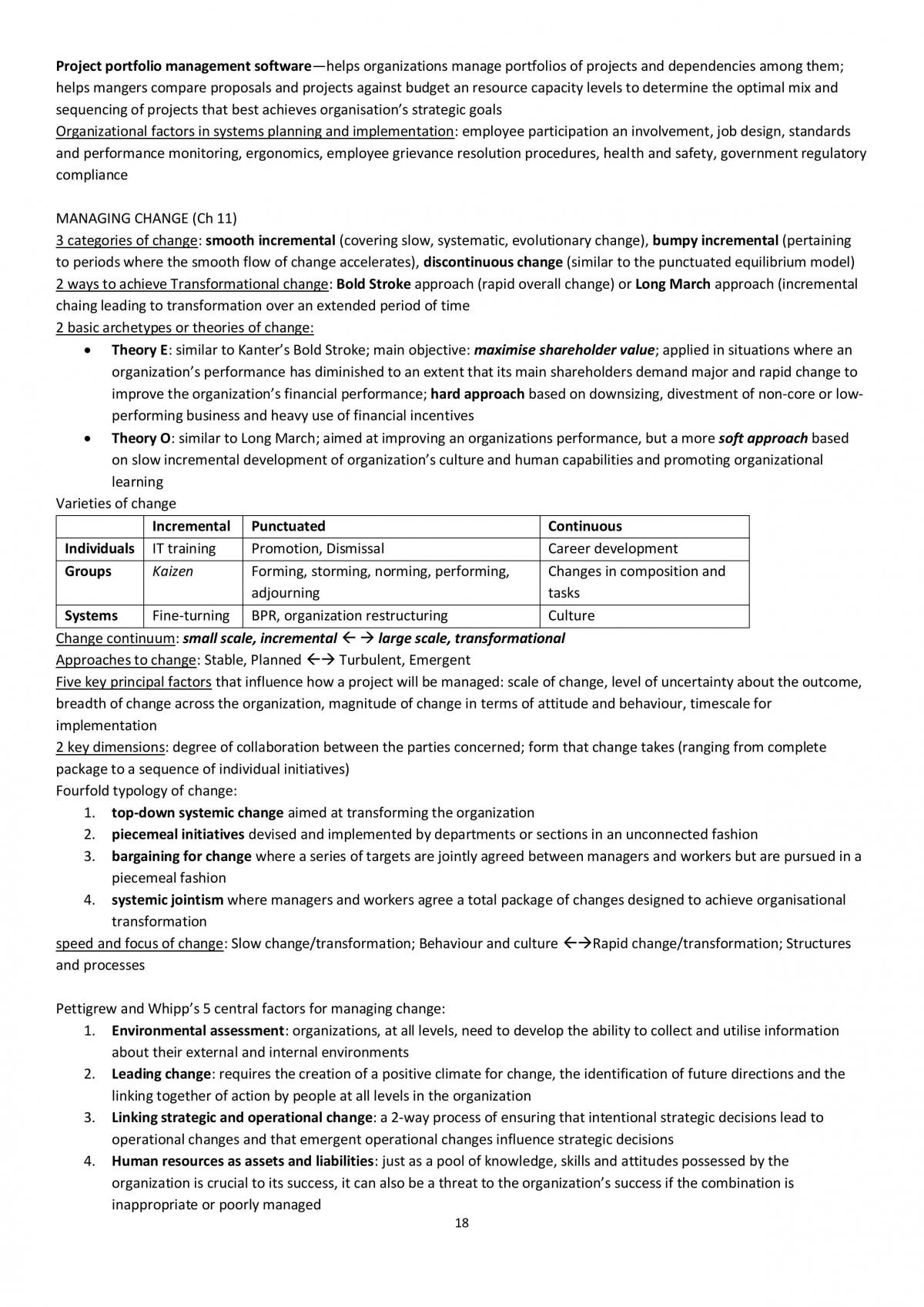 IS425 Textbook Study Notes - Page 18