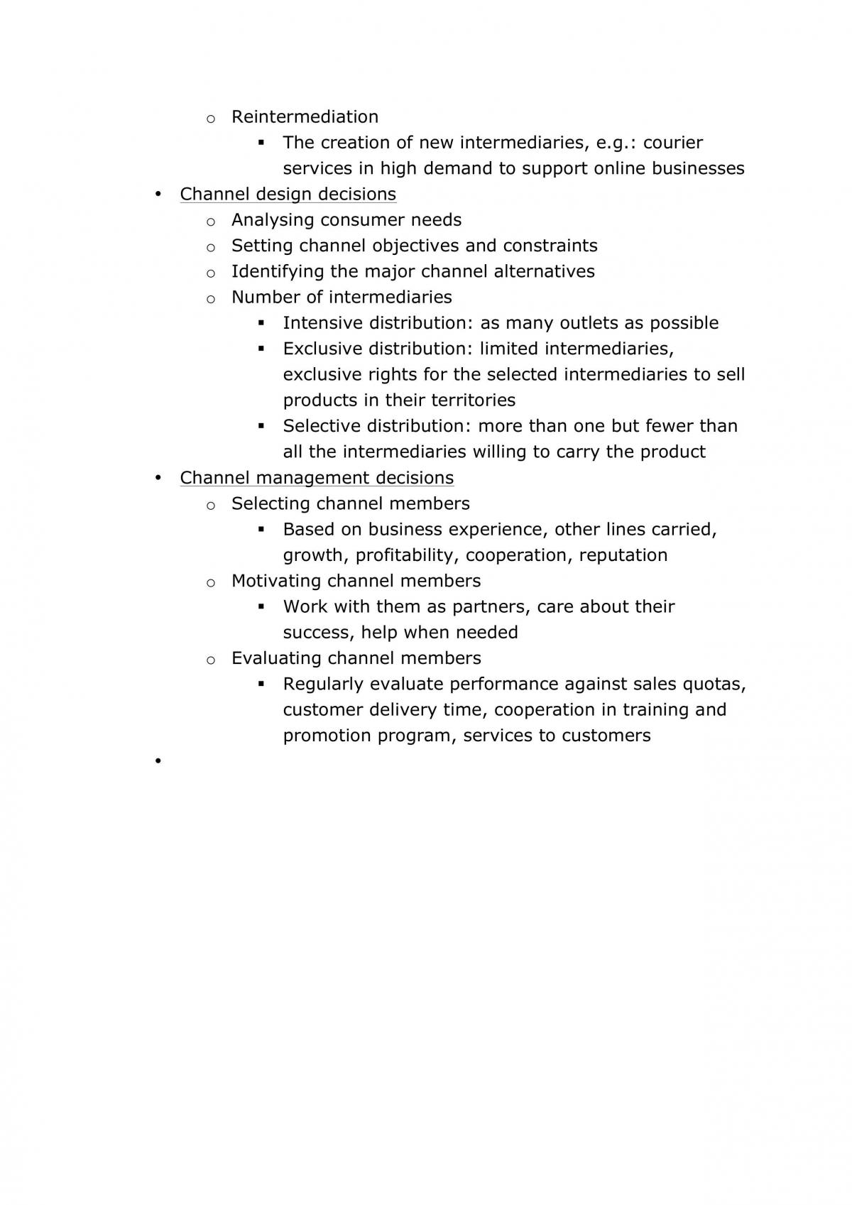 Principles of Marketing Study Notes - Page 62