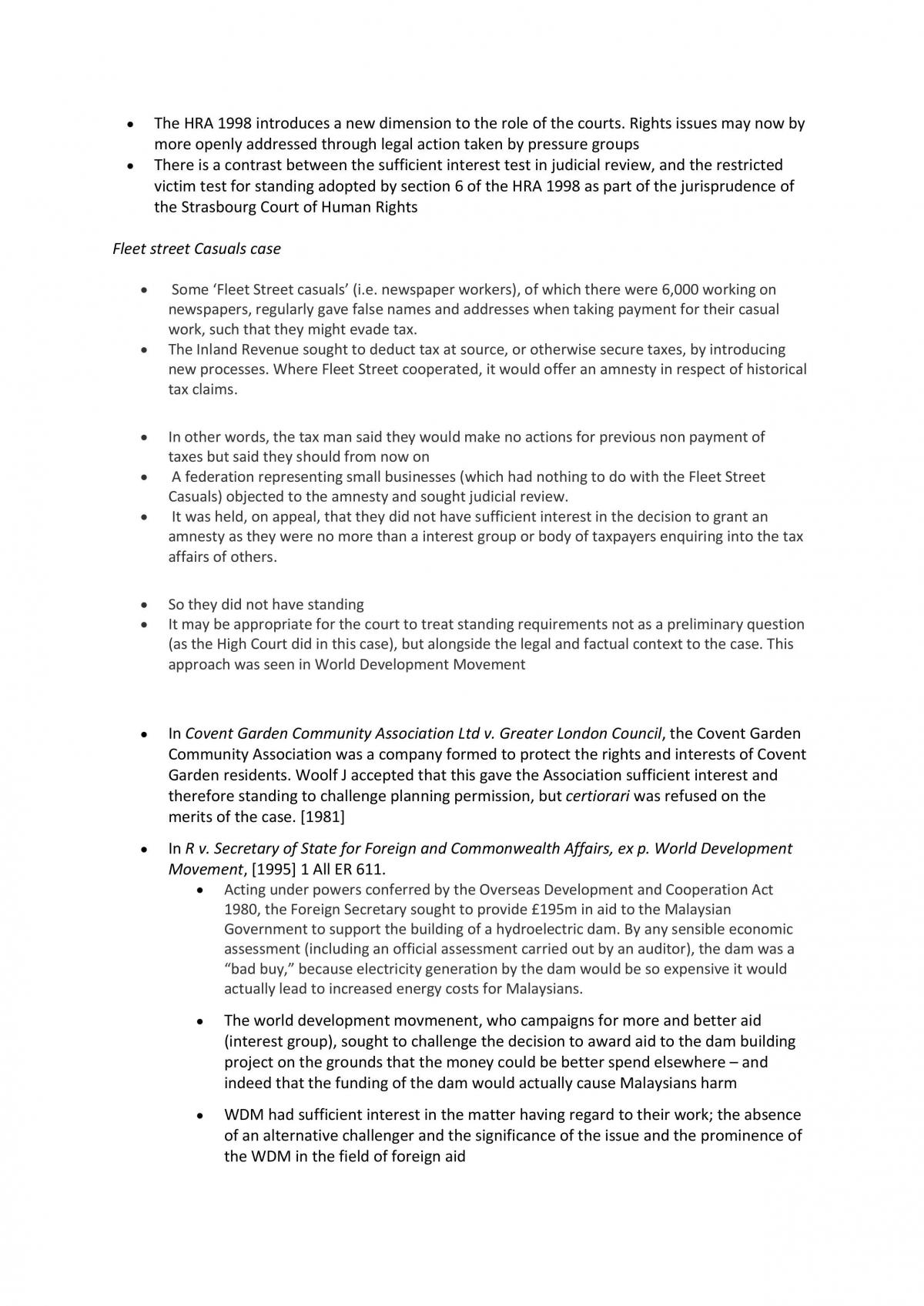 Constitutional & Administrative Law Notes  - Page 16