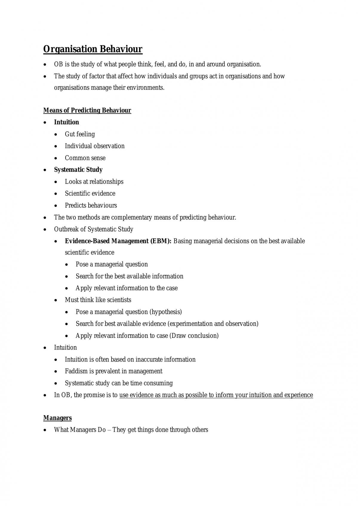 Management of People at Work Notes - Page 3