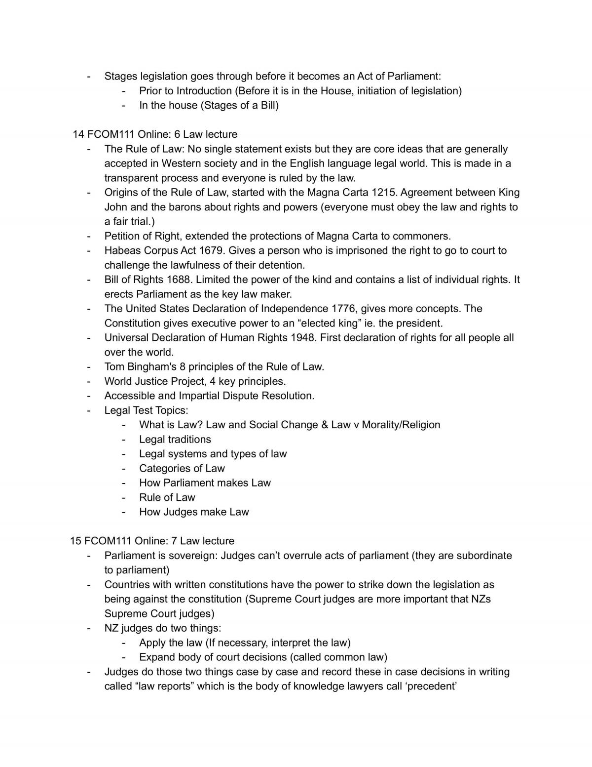 FCOM111 Lecture Notes  - Page 12