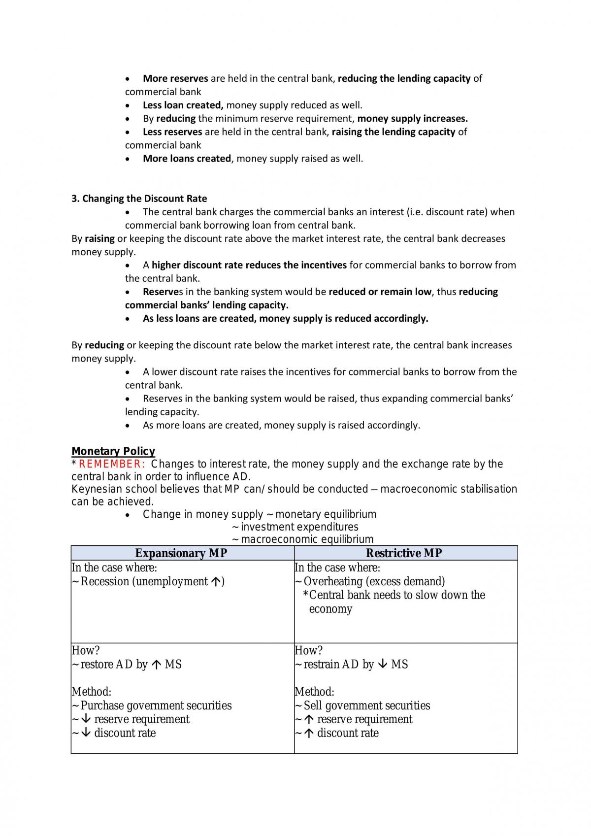ECN 1014 - Micro and Macro Notes - Page 21
