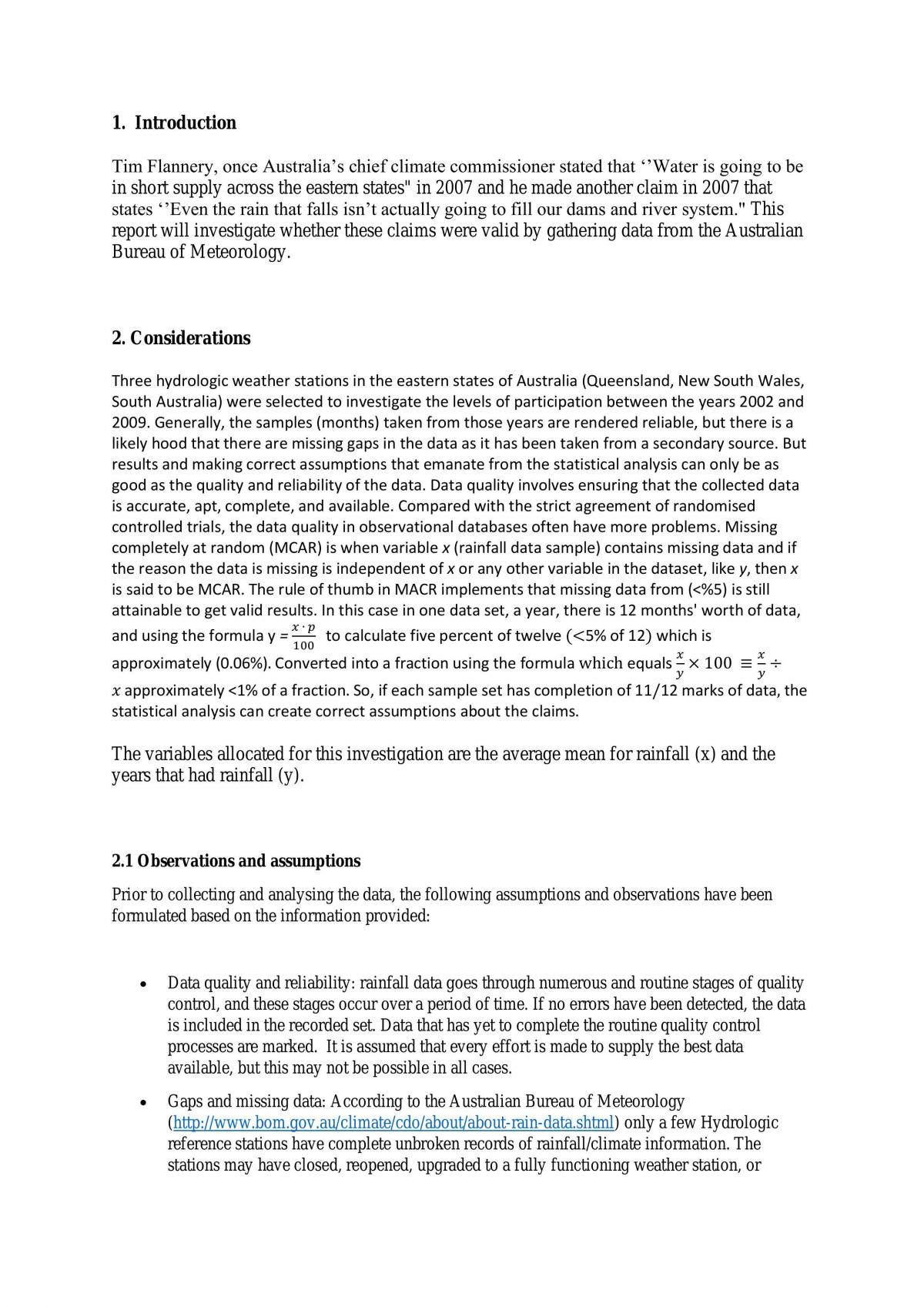 Data Representation of Eastern Rainfall Data - Page 3