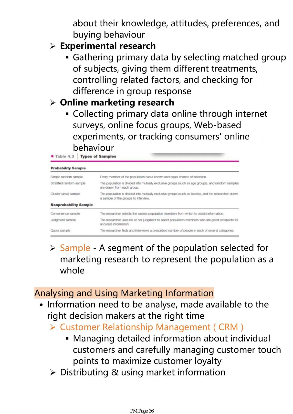 BHH 2043 - Principles of Marketing Study Notes - Page 36