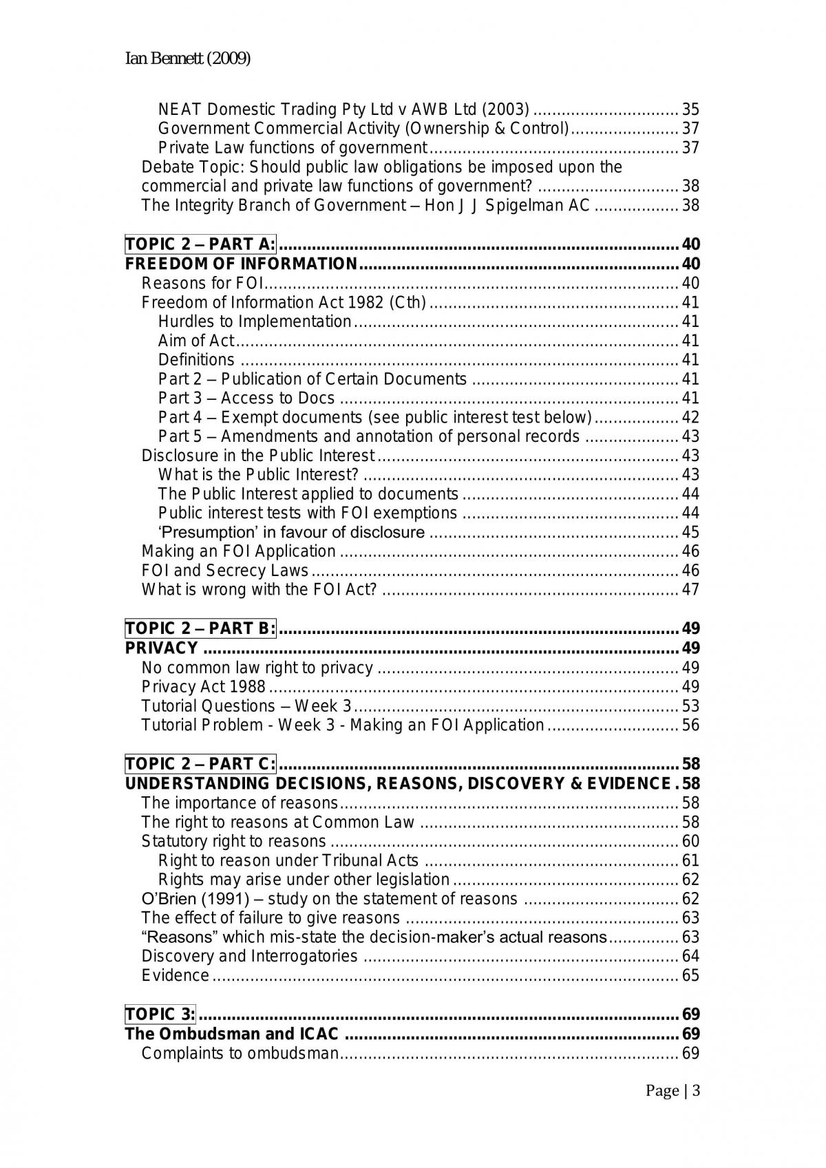 Administrative Law - Page 3