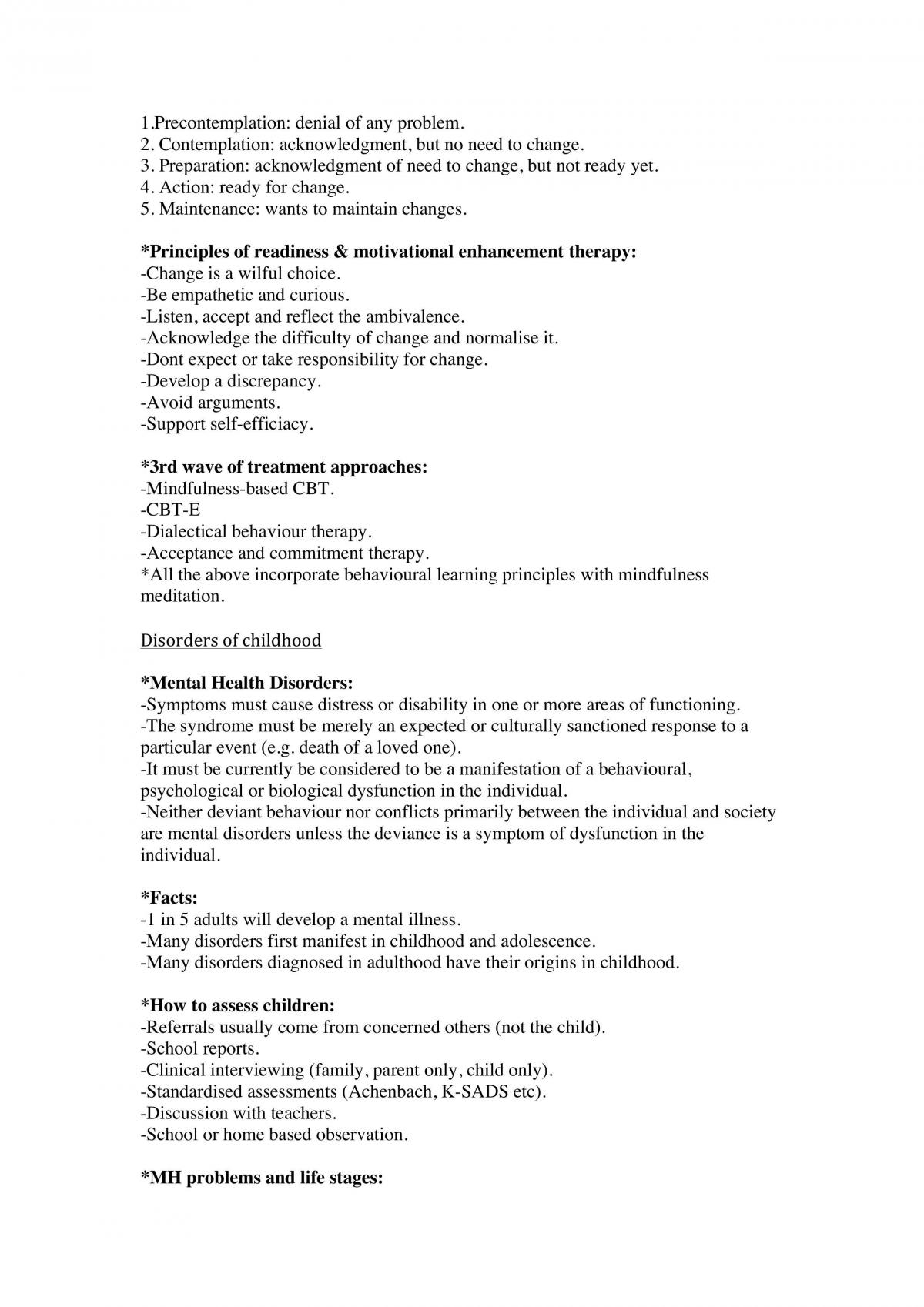 Full Semester Study Notes of Abnormal Psychology - Page 15