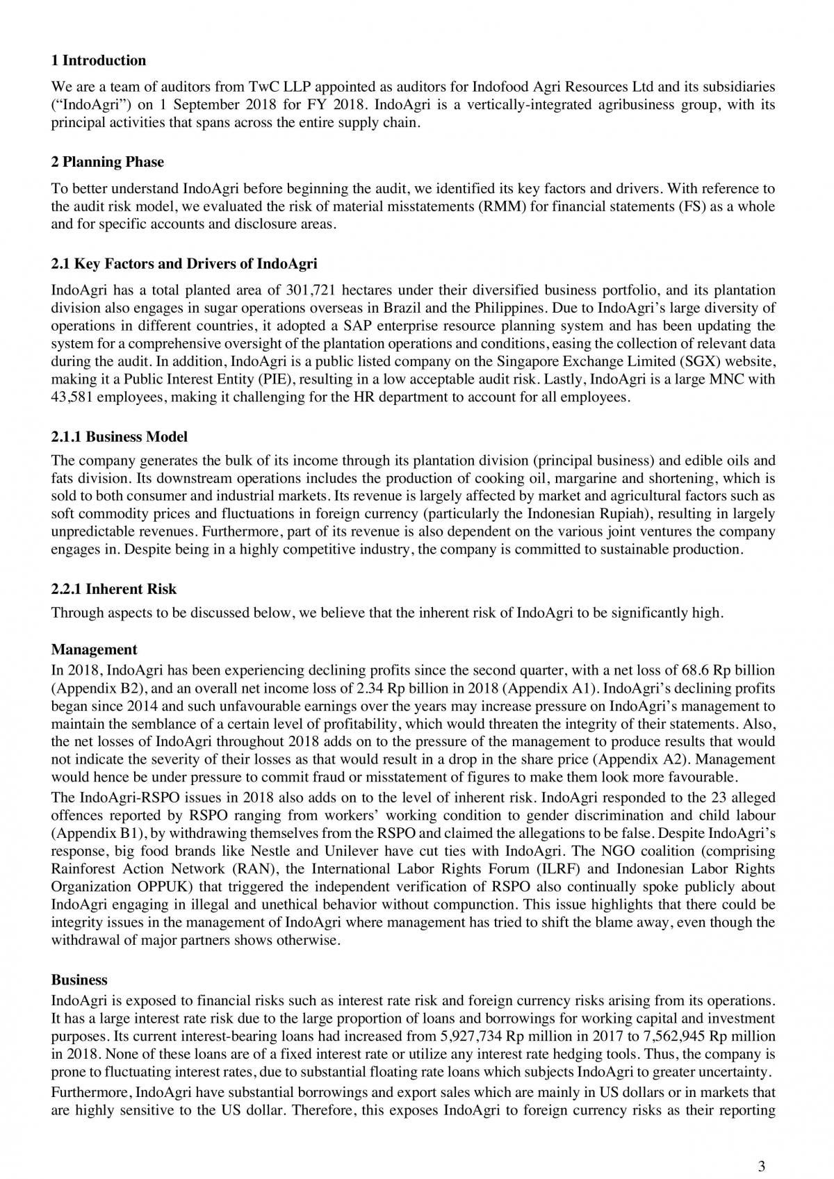 ACC3701 Project - Page 3