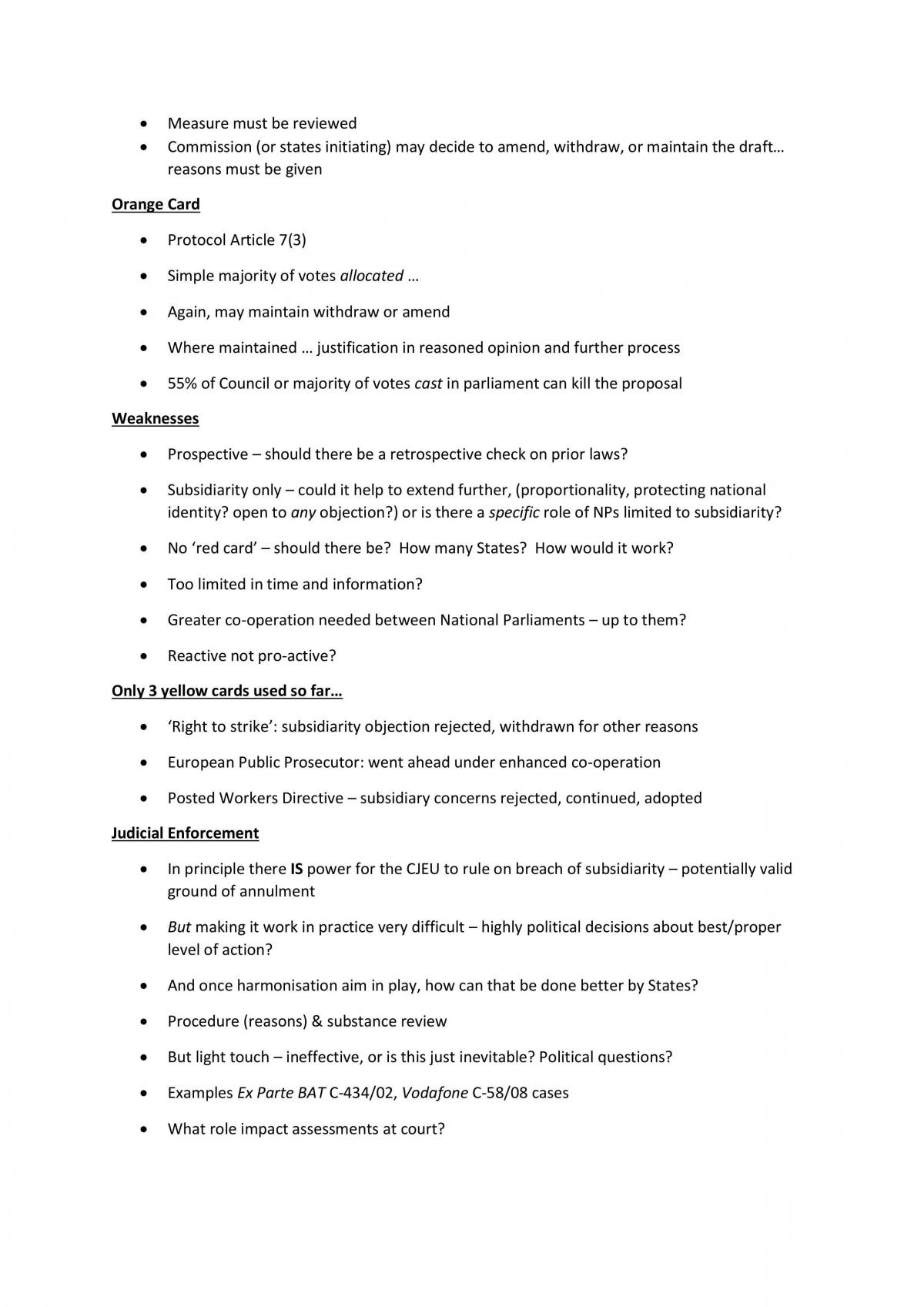 EU Law Notes - Page 18