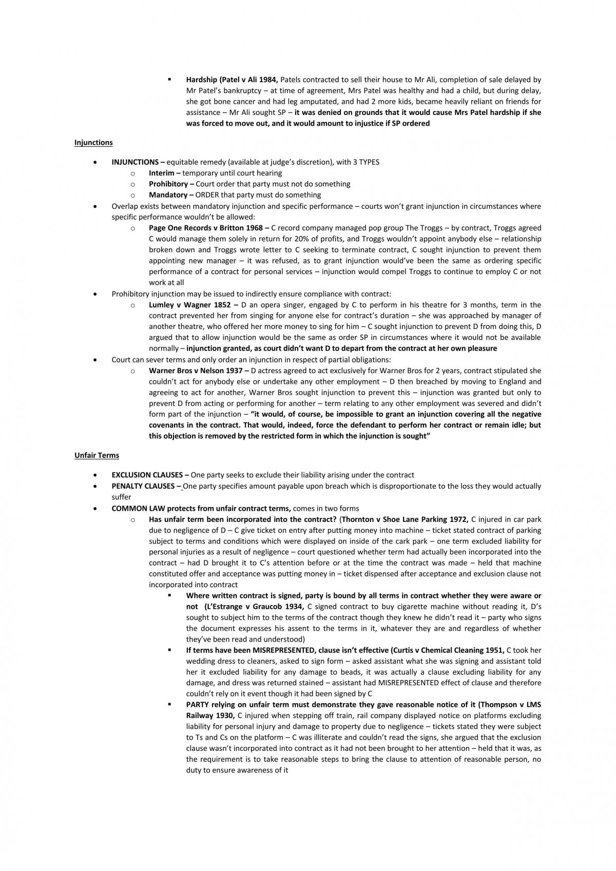 Contract Law Notes - Page 15