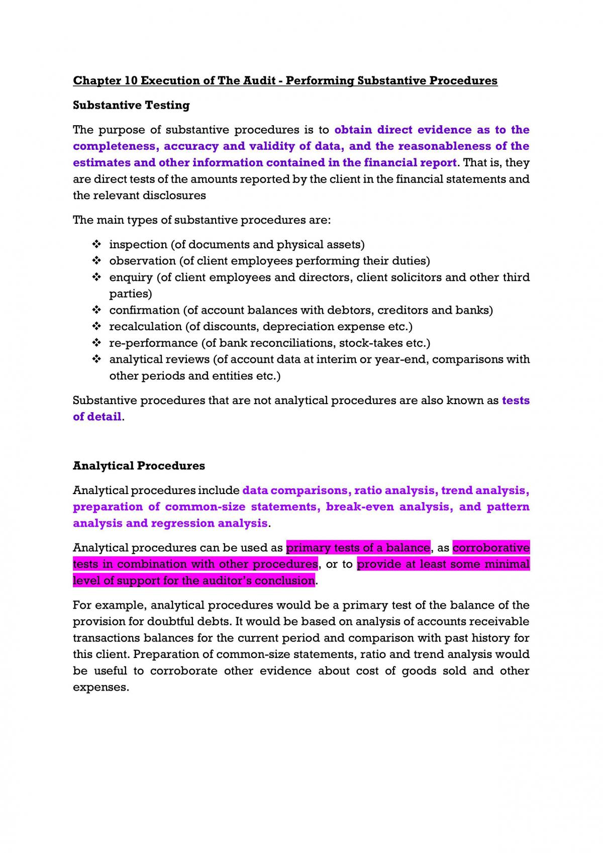 ACCY342 Study Notes - Page 22