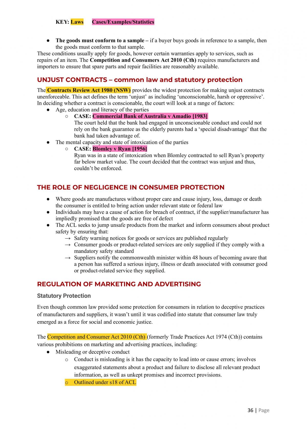 Legal Study Notes - Page 36
