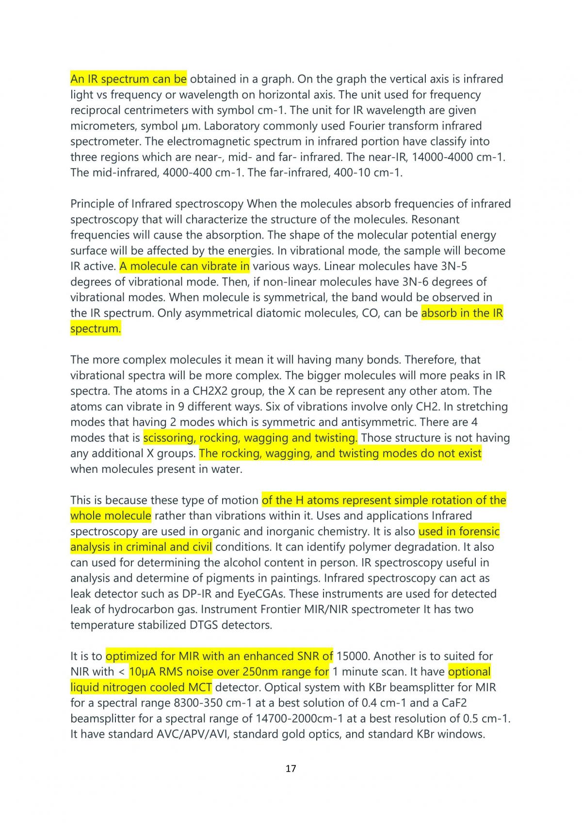 Ultraviolet visible spectroscopy - Page 17