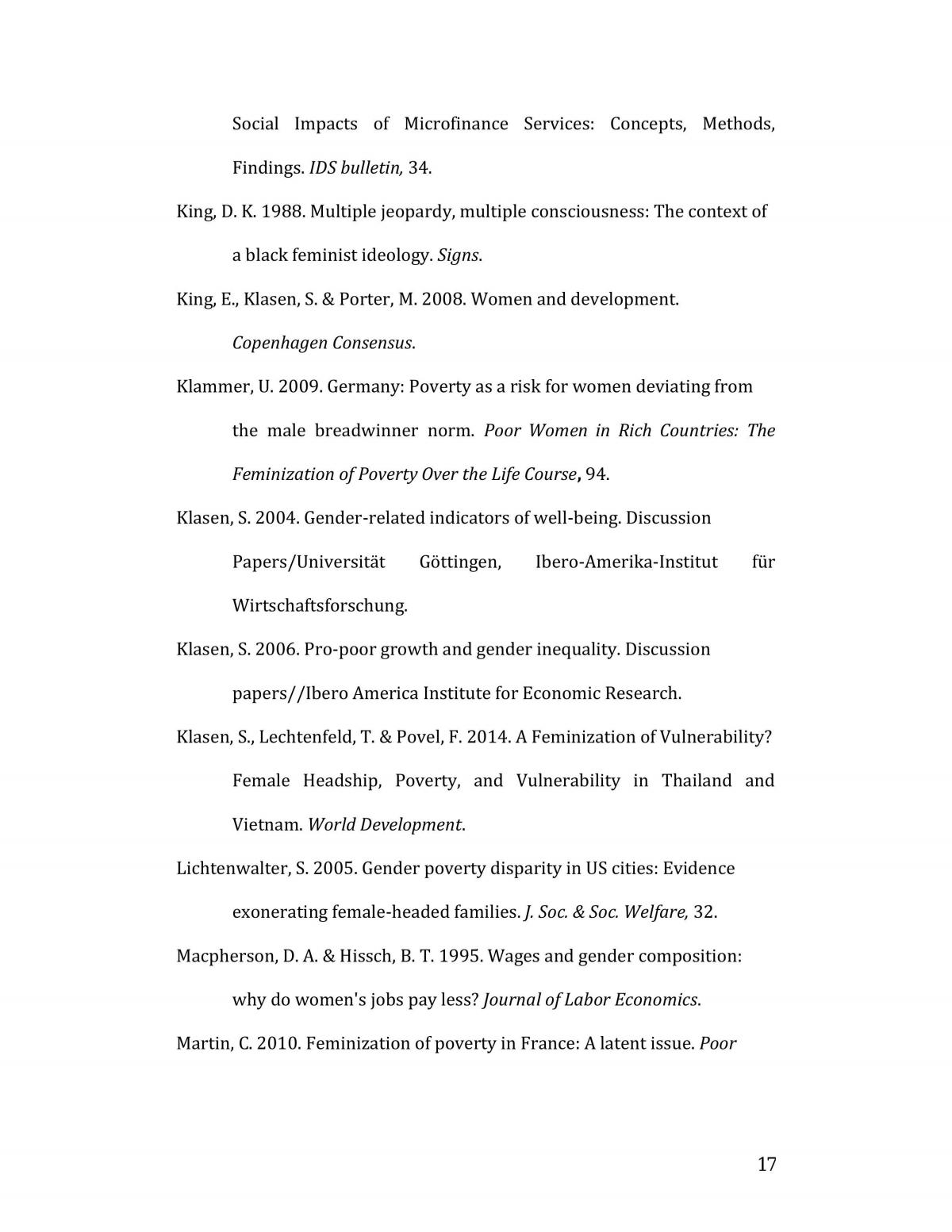 Poverty Feminization  - Page 17