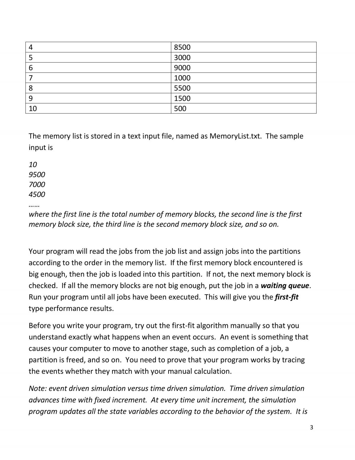 Assignment 1 - CST232 (1718) - Page 3