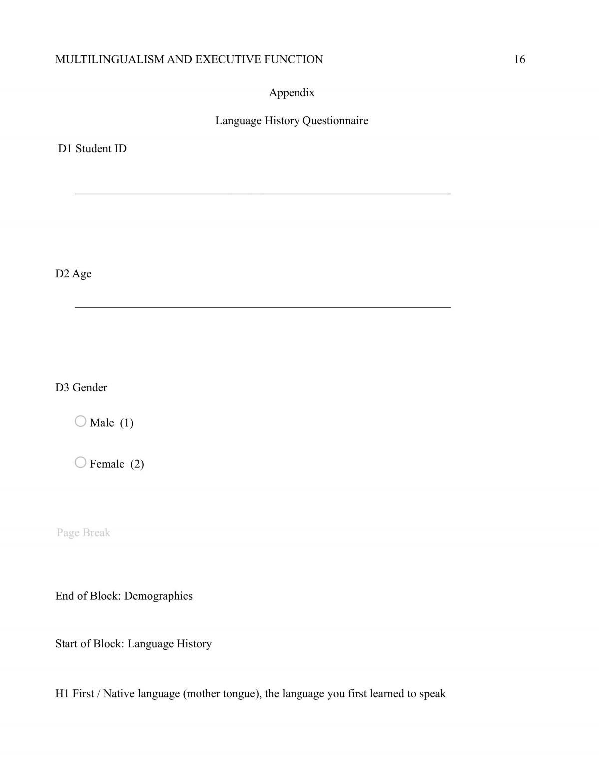 Flanker Task Report - Page 15