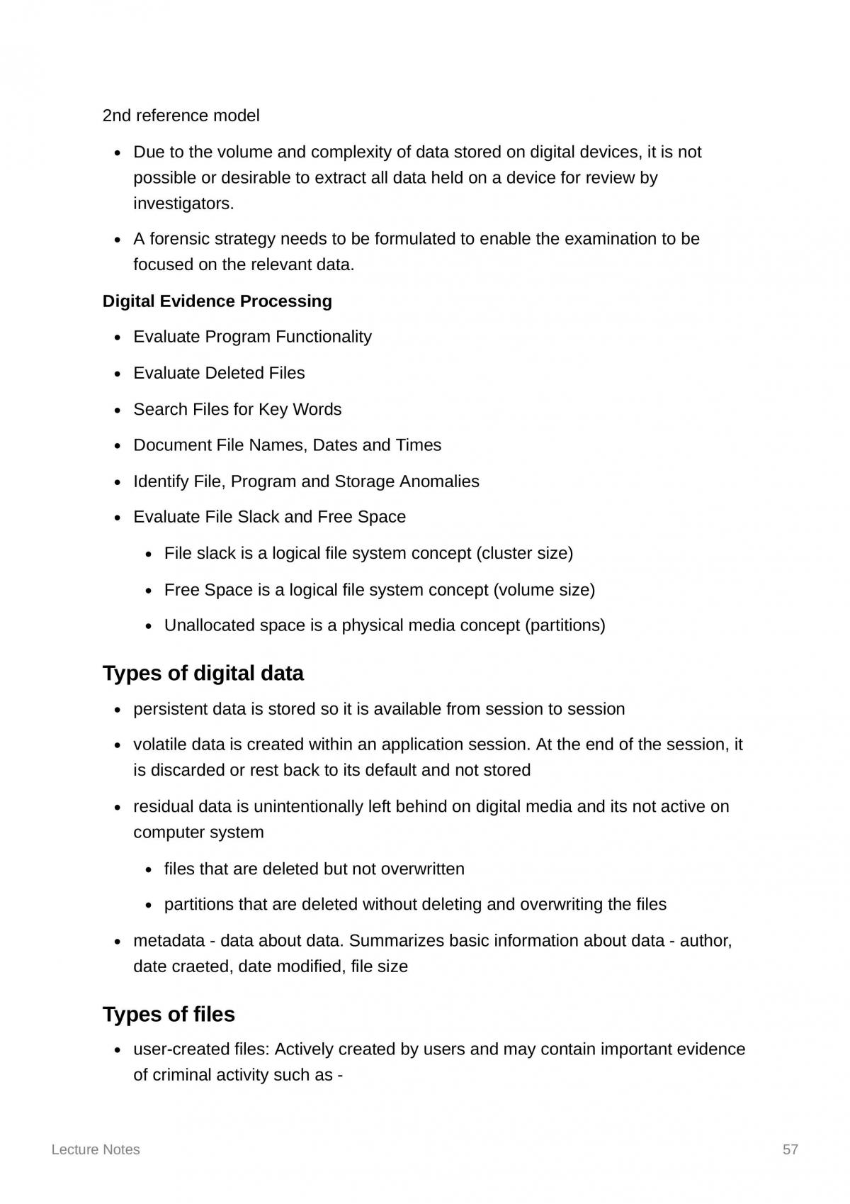 Introduction to Security and Forensic Technologies complete notes - Page 57