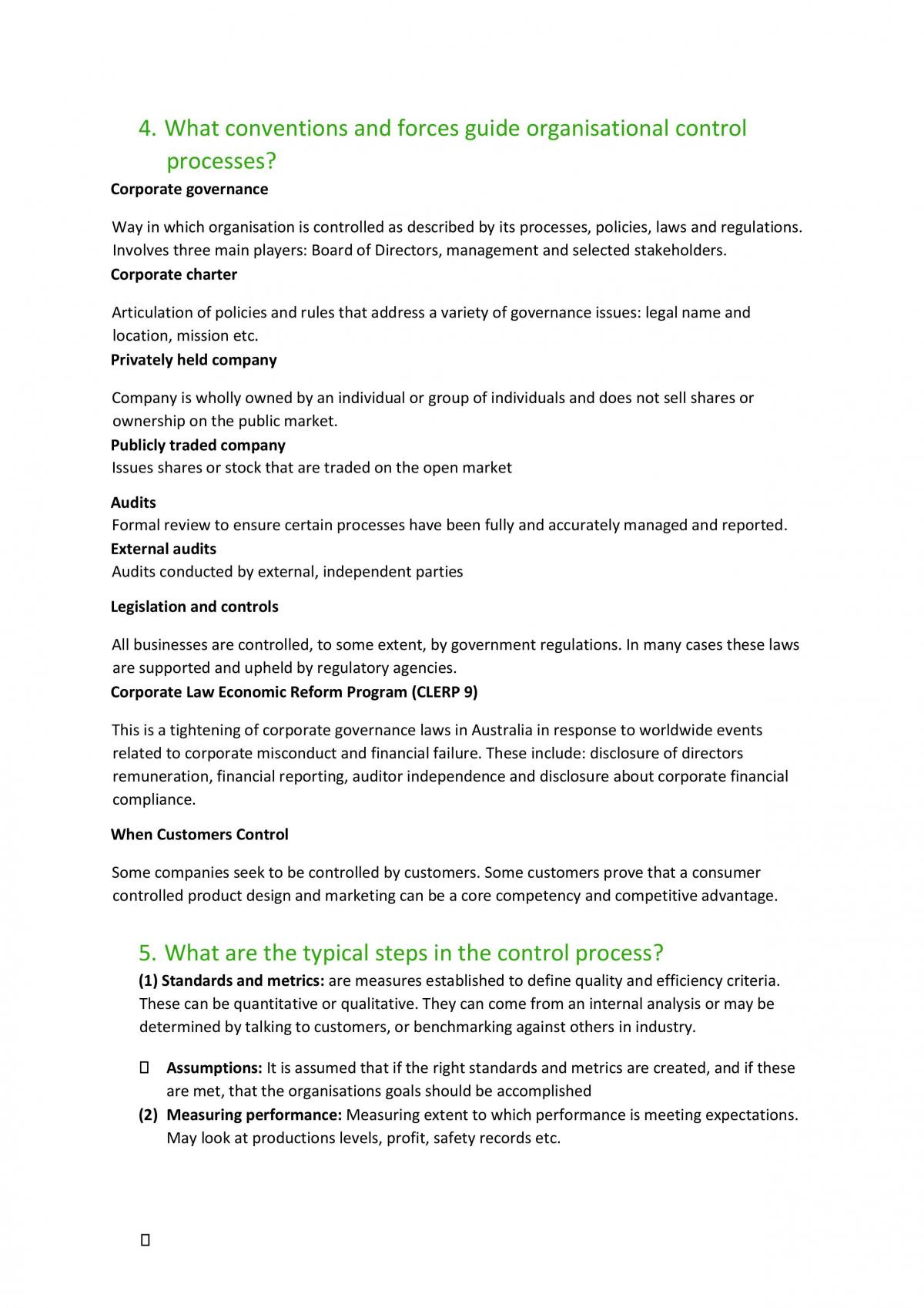 Introduction to Management Notes - Page 33