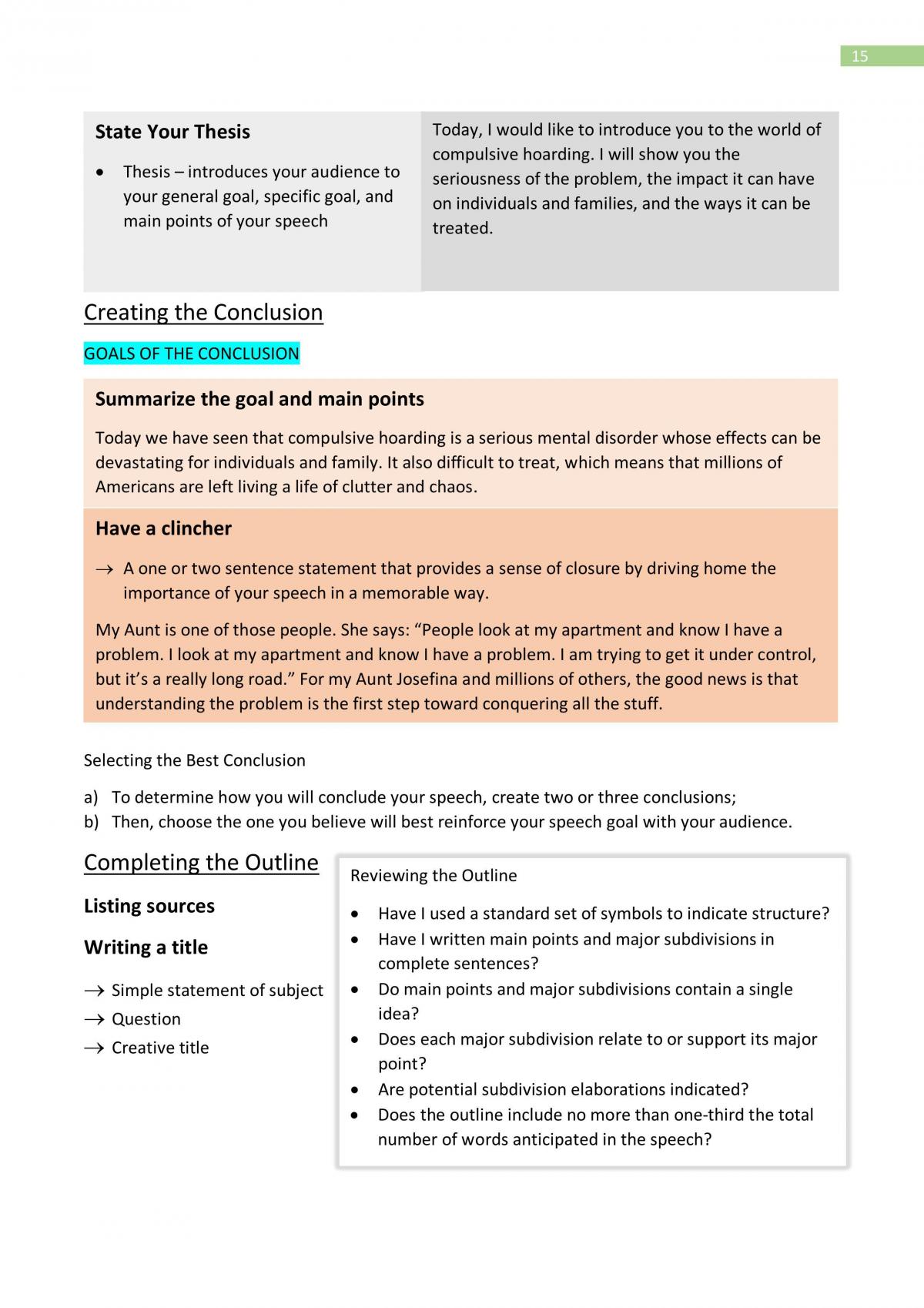 Presentation Skills Notes - Page 15