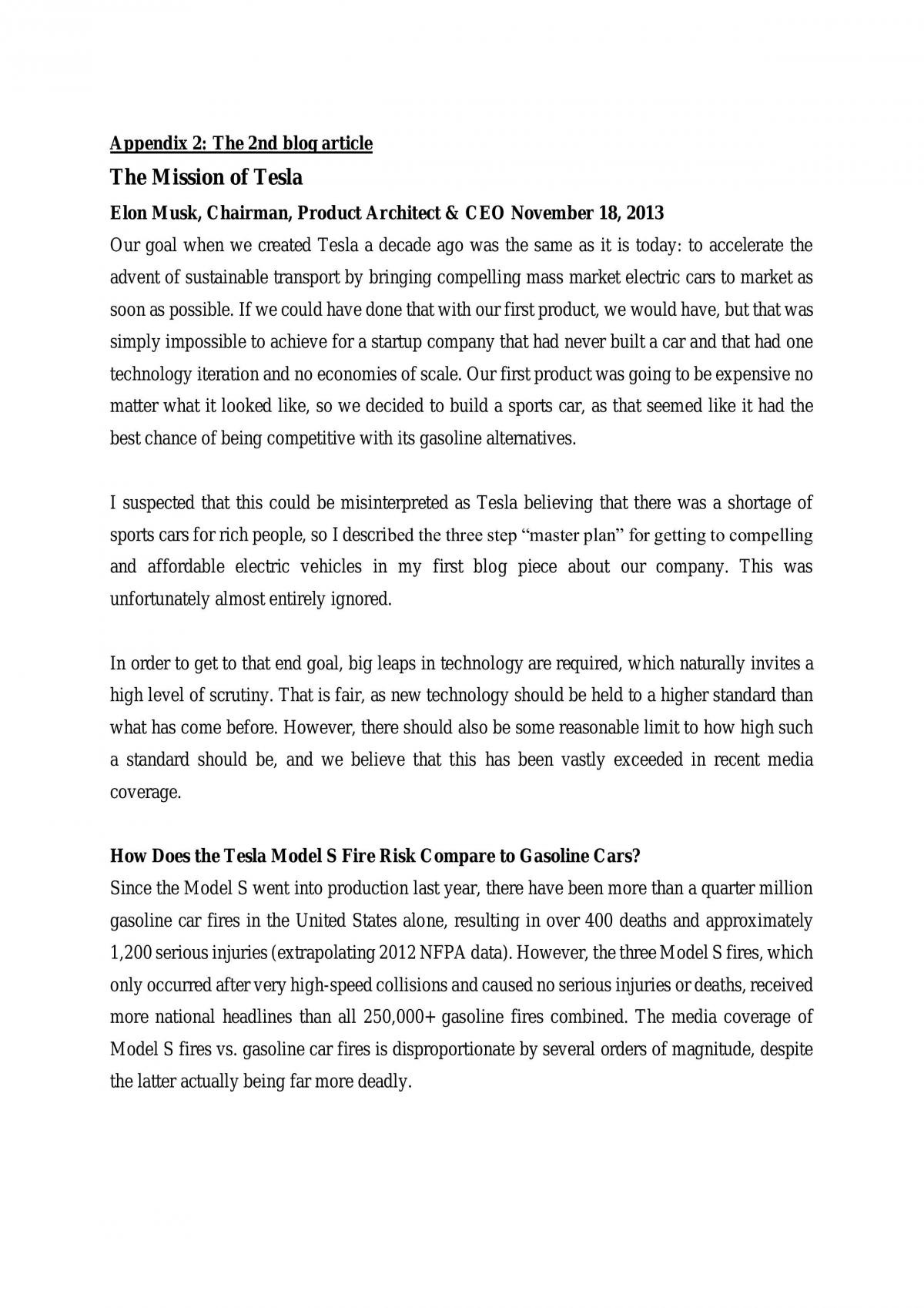 Analysis of Tesla  - Page 20