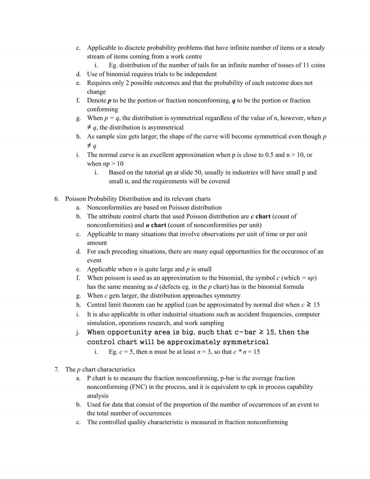 IE2130 Quality Engineering Notes - Page 28