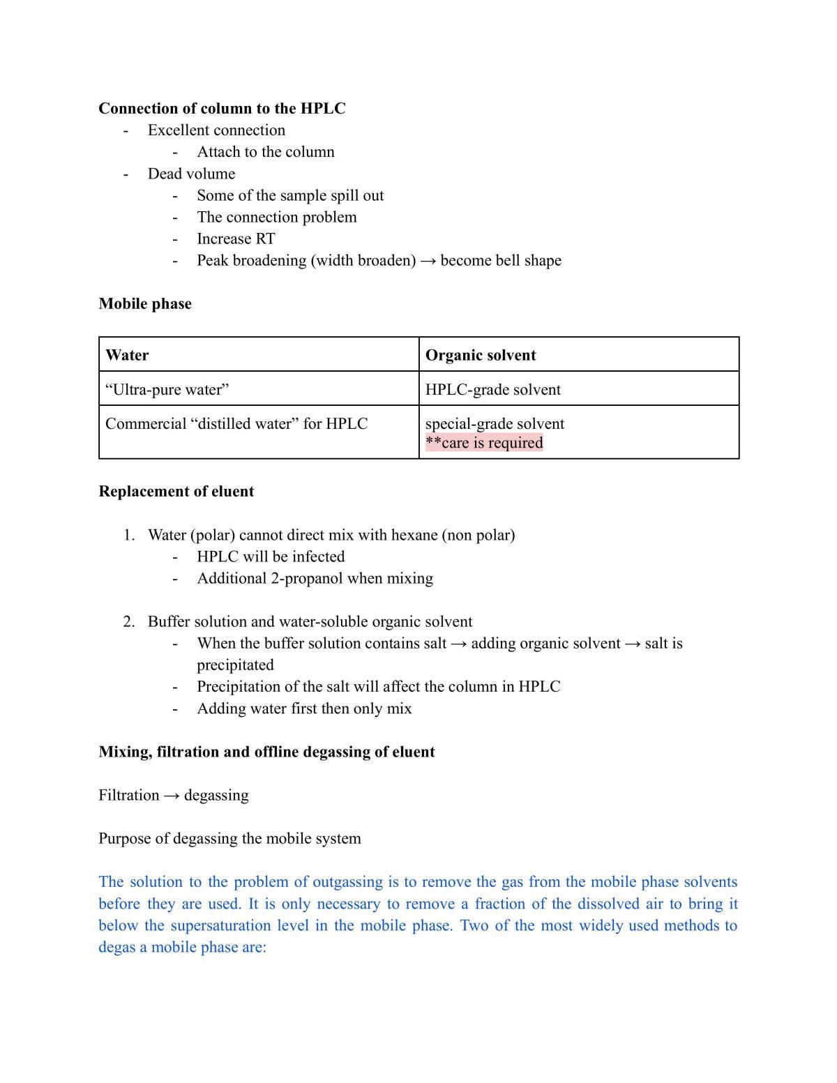 Food Analysis II notes  - Page 63