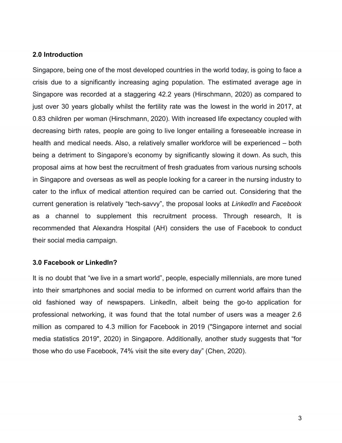 Business Plan  - Page 3