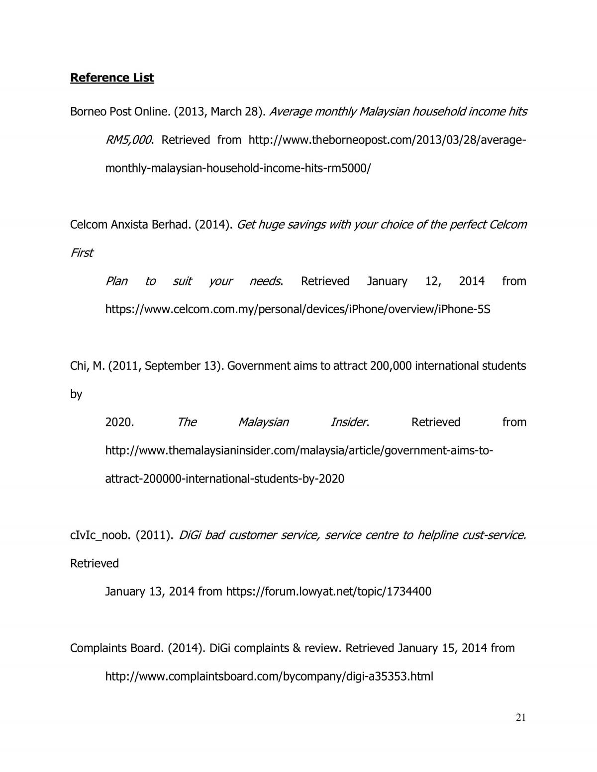 Analysis of Digi Telecomunication - Page 21