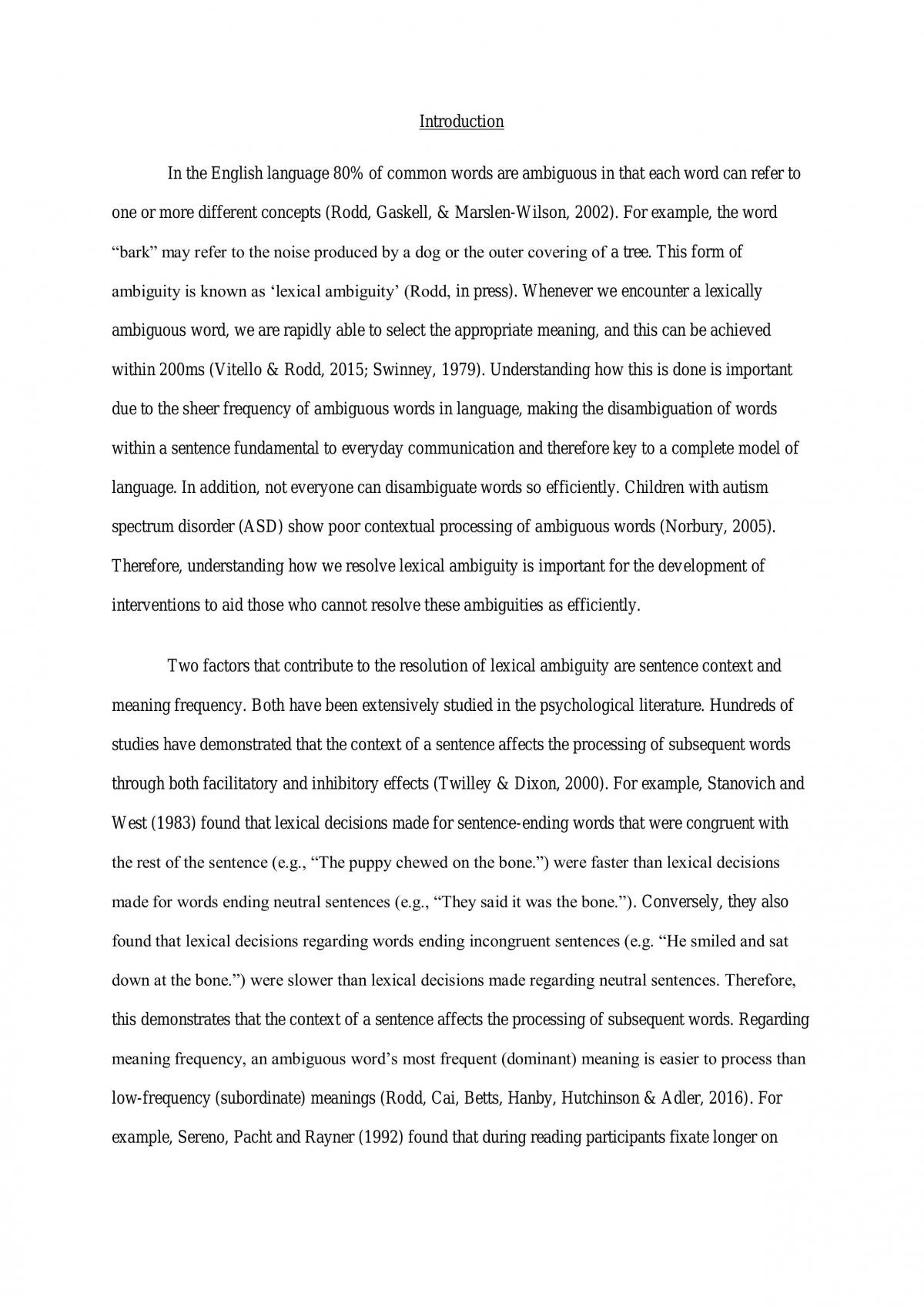 Lab report - Ambiguous Words - Page 3