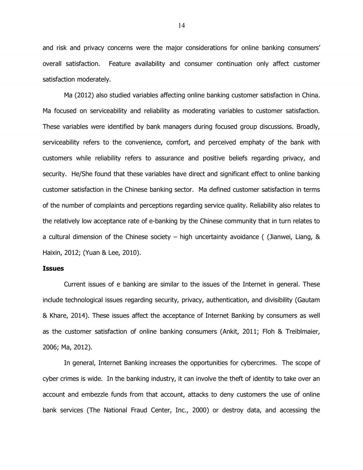 Impact of the Internet on the Banking Industry - Page 14
