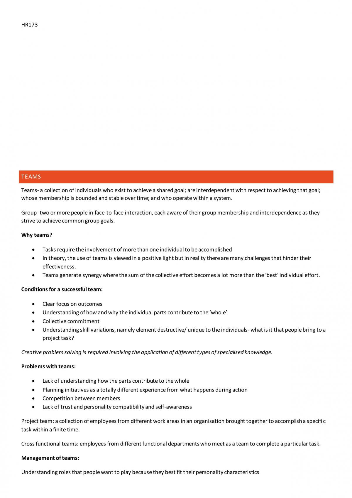 Human Resource Management Notes - Page 20