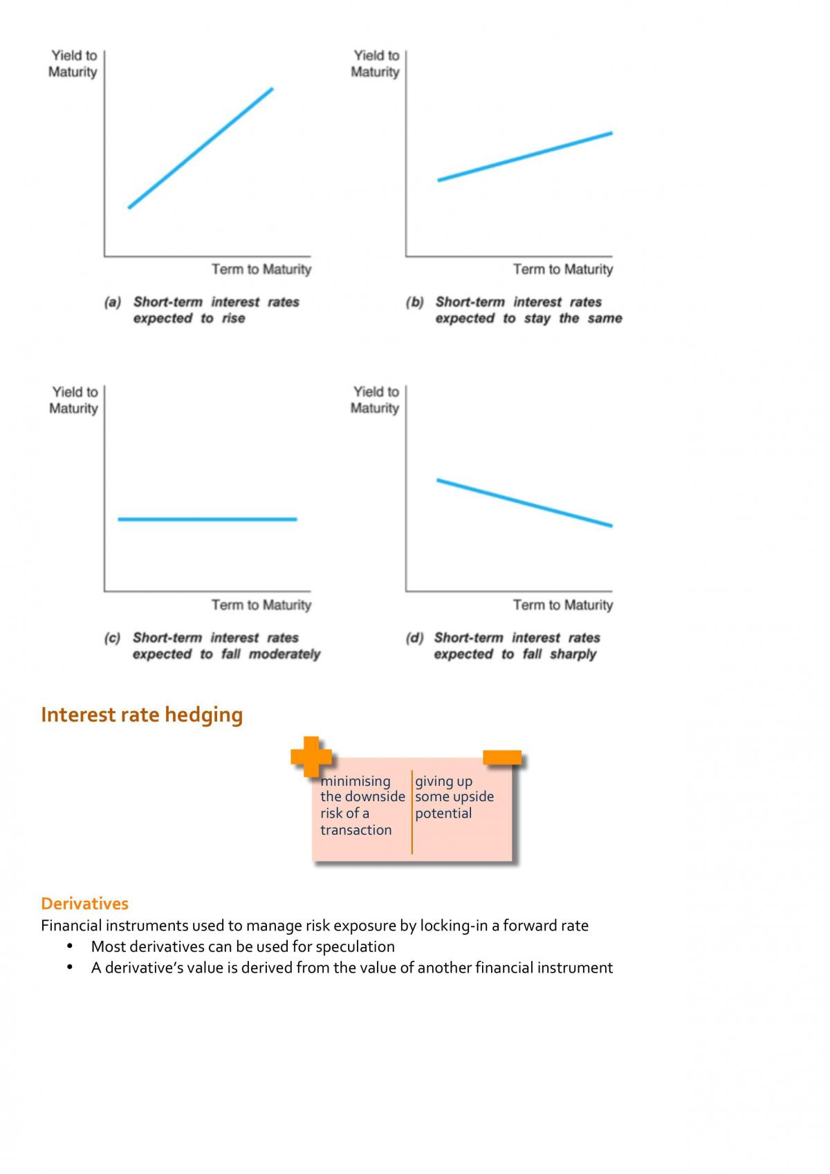 Finance 1 study notes - Page 29