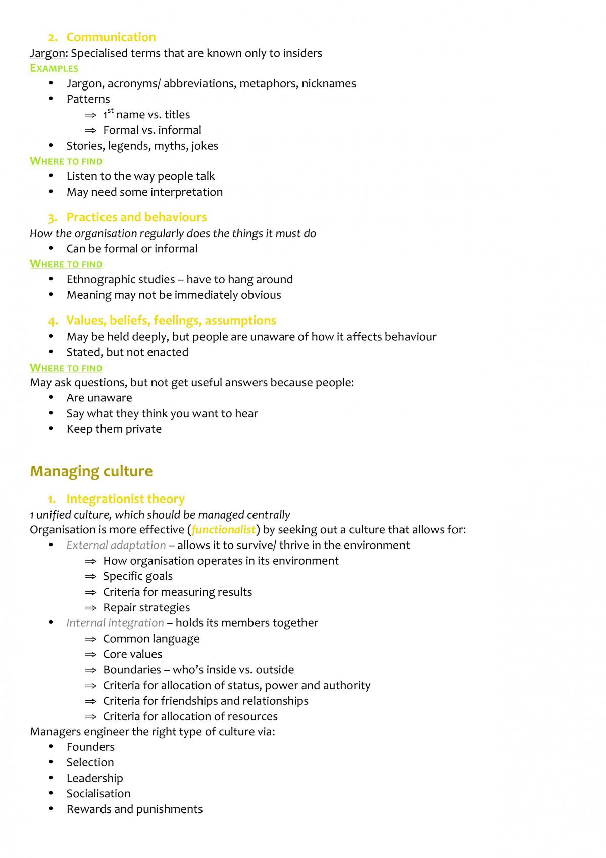 Organisational Behaviour study notes - Page 23