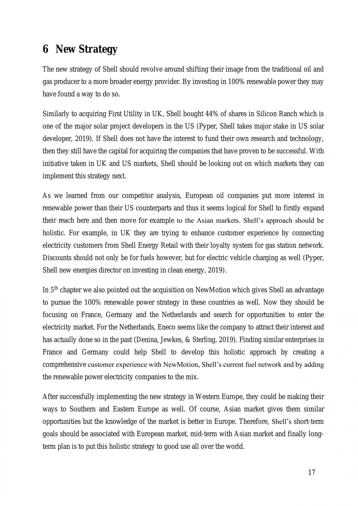 Analysis of Royal Dutch Shell inc  - Page 16