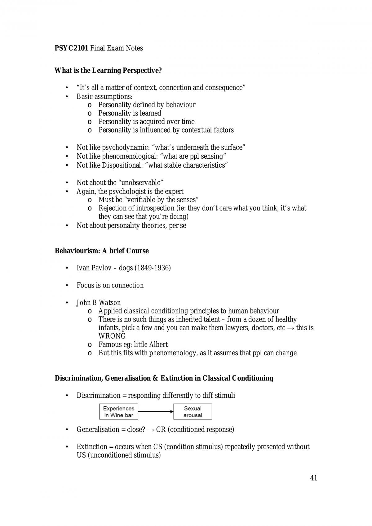 Compelte Final Exam Notes Except  