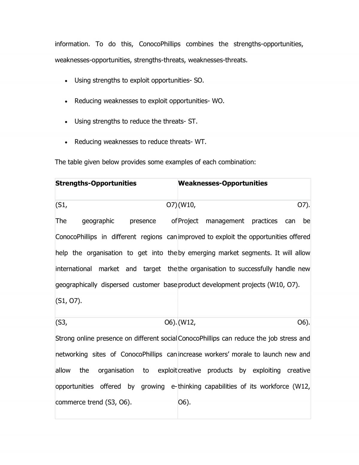 Analysis of ConocoPhillip  - Page 23