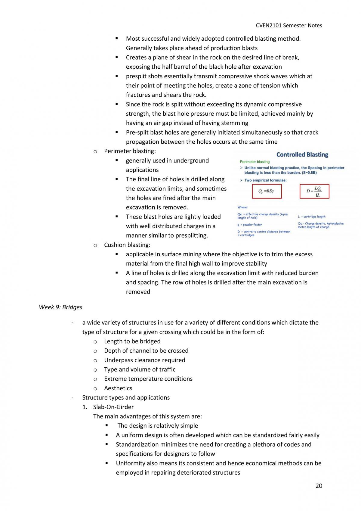 Cven2101 Complete Class notes - Page 20