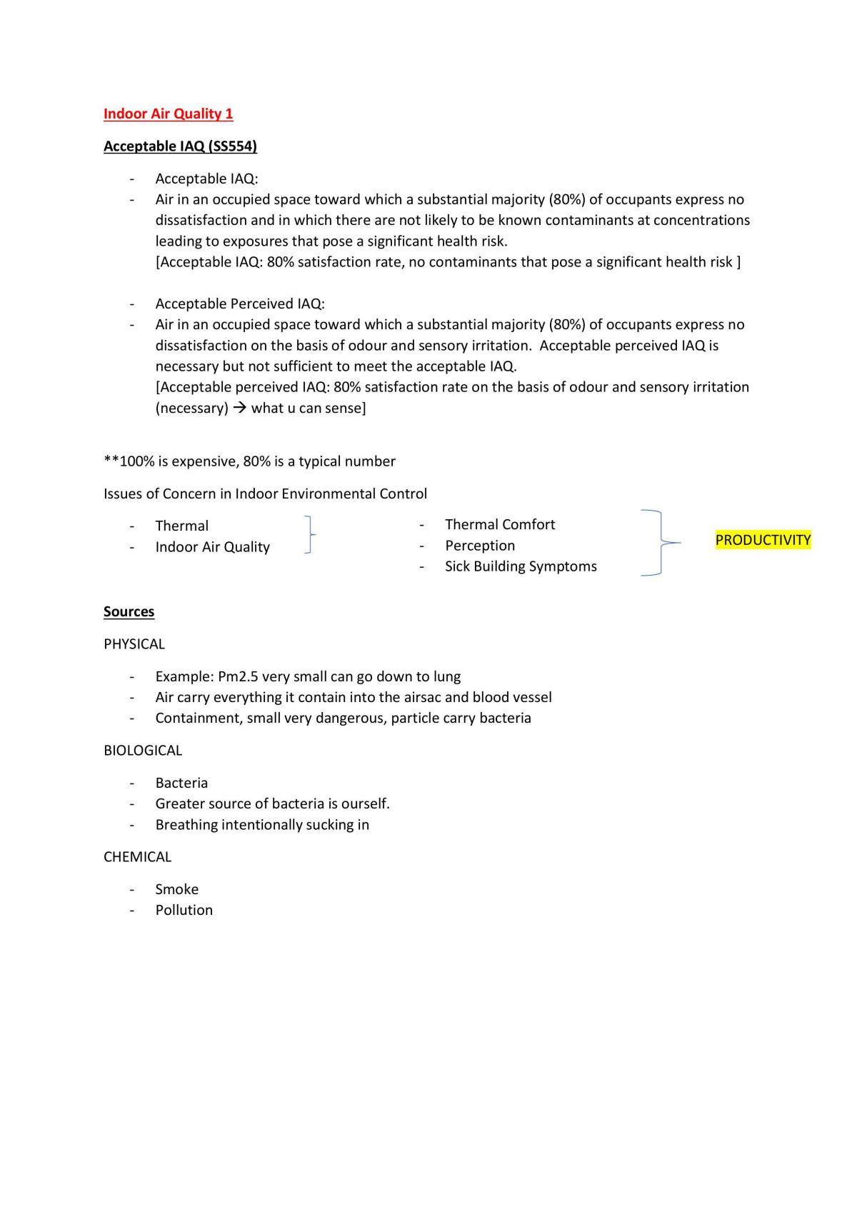 PF1108 Notes (IAQ & Thermal) - Page 15